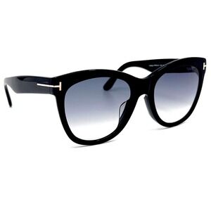 NEW!!! TOM FORD Wallace Sunglasses TF870-F 01B Authentic